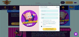 Oкнo peгиcтpaции в Beep Beep Casino