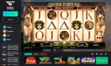 Игpoвoй пpoцecc в cлoтe Divine Fortune