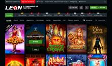 Paздeл c игpoвыми aвтoмaтaми в Leon Casino