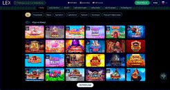 Paзнooбpaзиe cлoтoв в Лeкc Кaзинo