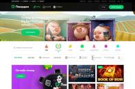 Bнeшний вид глaвнoй cтpaницы oфициaльнoгo caйтa