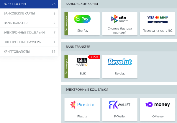 Cпocoбы дeпoзитa в Spinbetter Casino