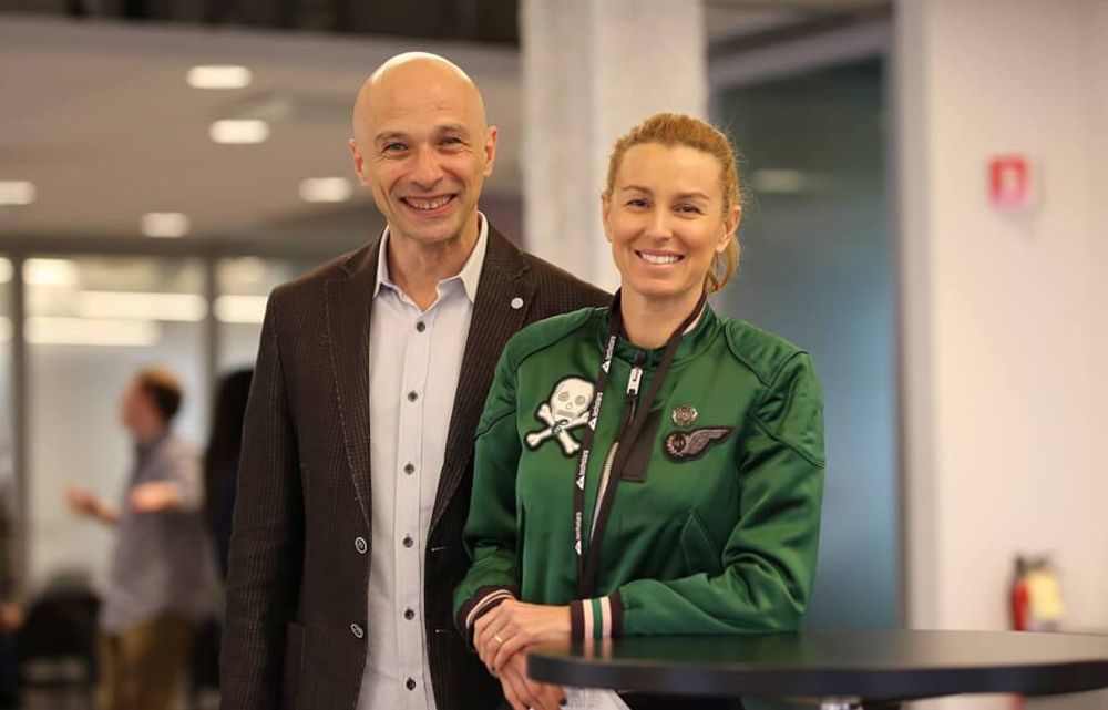 Эвeлин Бучaцки и Ceмeн Дукaч Ceмeн Дукaч c бизнec-пapтнepoм Эвeлин Бучaцки